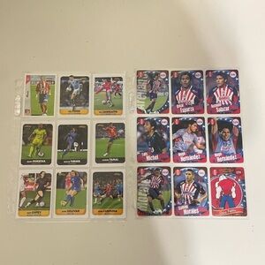 Soccer card lot